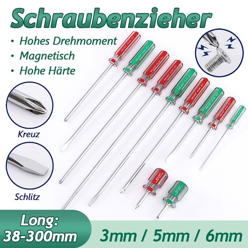 Schraubendreher extra lang