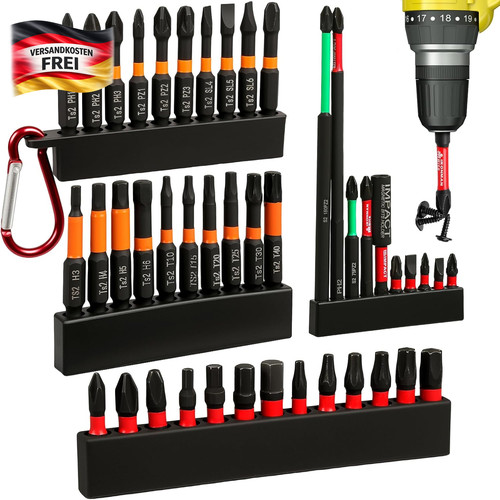 Schrauber bit set 43tlg - schrauber,