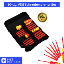 10-tlg. VDE Schraubendreher